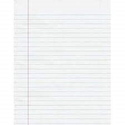 Peeplvalue WRITING_PAPER Ruled A4 100 gsm A4 paper(Set of 1, White)