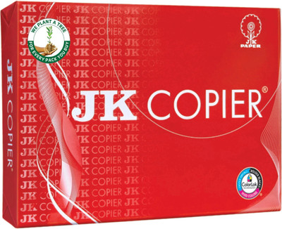 JK Copier Copier Unruled A4 75 gsm Printer Paper(Set of 1, White)