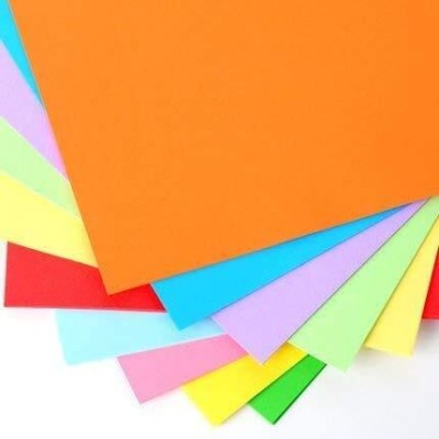 Eclet Eclet 100 Sheets A4 Colored Paper Decorative Color Paper 10 Assorted Colors Double sided Coloured Paper for DIY Crafts Arts Print A4 90 gsm A4 paper(Set of 1, Multicolor)