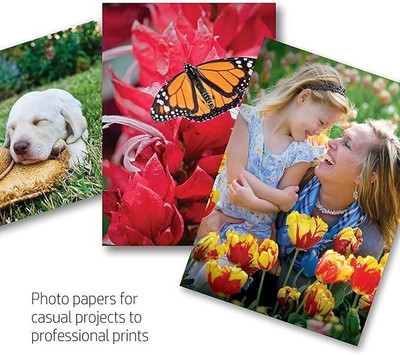 mrenterprise Glossy paper Unruled A4 180 gsm Photo Paper(Set of 10, White)