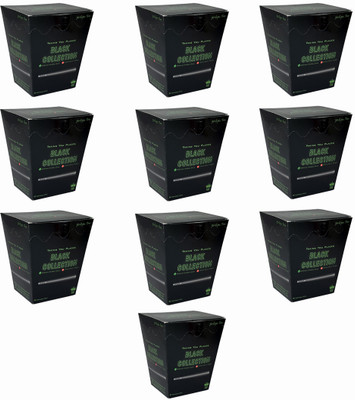 CAPTAIN GOGO Pre pack of 56 Black rolling paper king size Pre rolled King Size 13 gsm Paper Roll(Set of 10, Black)