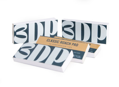 3dp Pack Of 5 Perforated Roach Book Unruled 60*26 120 gsm Drawing Paper(Set of 5, White)