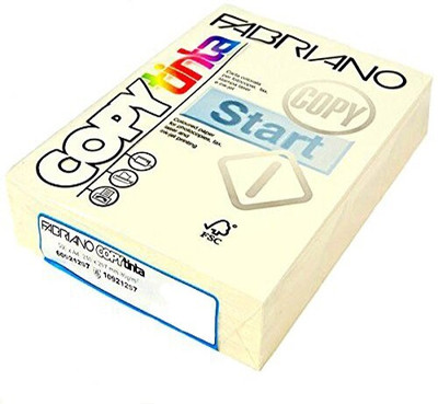 Fabriano Copy Tinta unruled A4 80 gsm Copy Paper(Set of 1, Avorio)