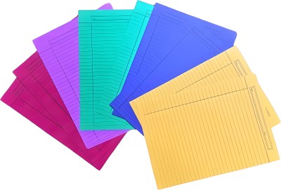 mrenterprise Color ruled Both side ruled A4 90 gsm Coloured Paper(Set of 1, Multicolor)