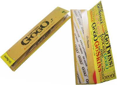 TANISHKA EXPORT Natural Arabic Brown Unbleached Small Natural Captain GoGo Paper Unruled Small 13 gsm A4 paper(Set of 2, Multicolor)