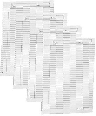Eclet A4 Size One Side Ruled white Sheet (Pack of 60 Sheets) for Project/Assignment/Practical/Homework(A4-60-white) A4 100 gsm A4 paper(Set of 1, White)