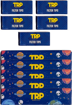 TRP Essentials Booklet Paper with Roach Combo Brown Unbleached King Size 13 gsm Drawing Paper(Set of 5, Brown)