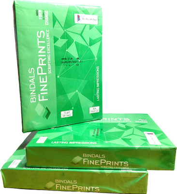 BINDALS Bindals A4 Unruled A4 70 gsm A4 paper(Set of 2, White)