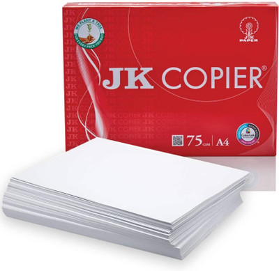 divyamart JK Copier Paper, 1 Ream 500 Sheets Plain A4 75 gsm A4 paper(Set of 1, White)