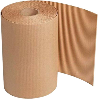 HAPPYMATES Corrugated Cardboard Packing, Safety Packaging Box(Pack of 1 Brown)