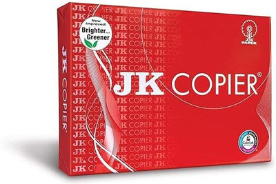 MUMU JK copier multipurpose paper unruled A4 75 gsm Printer Paper(Set of 1, White)