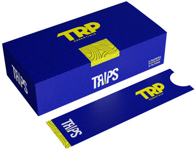 TRP TRIPS 3 premium Paper AND 3 premium Filter Roll Able Rectangular 13 gsm Paper Roll(Set of 50, Brown)