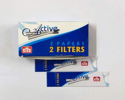 Proactive Duo 2+2 Ultra Premium Unrolled King Size Slim 13 gsm Paper Roll(Set of 50, White)