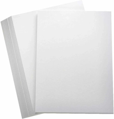 NOZOMI x Unruled A5 150 gsm A4 paper(Set of 25, White)