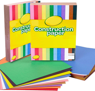 Eclet 90 gsm 50 sheet 10 sheet x 10 neon colour art and craft double side color sheet A4 90 gsm Coloured Paper(Set of 100, Multicolor)