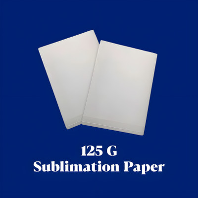 RODEX 125 GSM Sublimation Paper - High-Quality Heat Transfer Paper 100 Sheet A4 125 gsm Sublimation Mug Printing Paper(Set of 1, White)