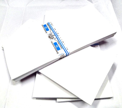 SHARMA BUSINESS Envelop White Cheque Size Envelop Thickness 120 GSM Plain A4 120 gsm Envelope Paper(Set of 50, White)