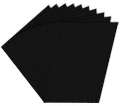 Freedy A4 Black Paper Pack of 60 Sheets-Black Art & Craft Work,for school Project Work A4 180 gsm Coloured Paper(Set of 1, Black)