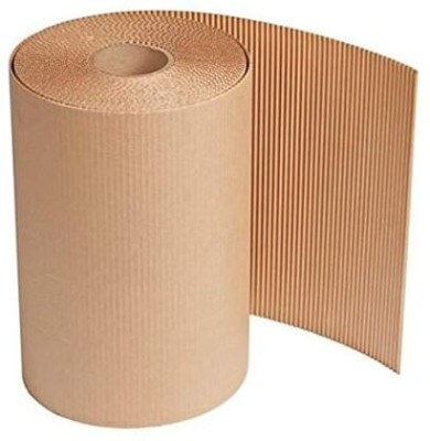 MALANI STORES 2ply corrugated packing Roll 26inch X 10Meter 150 gsm Paper Roll(Set of 1, Brown)
