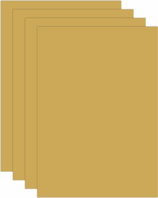 CHELNA CHELNAWCC Unruled A4 120 gsm Coloured Paper(Set of 25, Brown)