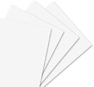 Freedy 100 A4 Size Plain White Sheet 90 GSM Sheet Ideal for Drawings or sketches,Sold in Pack of 100 Sheets A4 90 gsm A4 paper(Set of 1, White)
