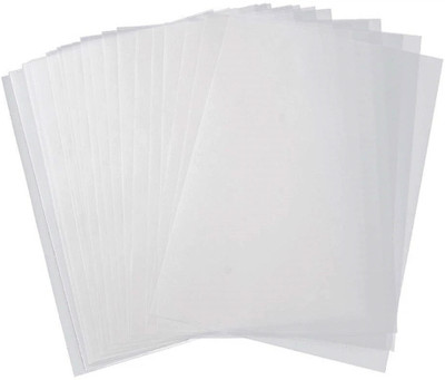 IMPRINT A4 unruled A4 90 gsm Transparent Paper(Set of 50, White)