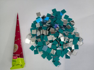 Akvanar Mirrors Square Drop Triangle Diamond EyeShape 1 Free Fabric Glue Cone (1500PC)