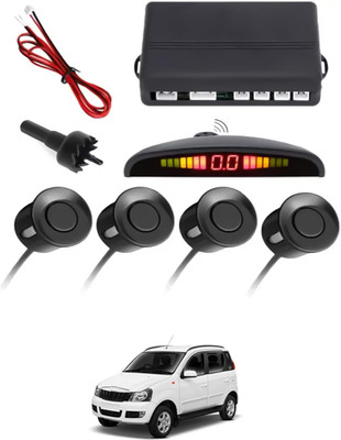 MATIES Universal 4 Black Reverse Parking Sensor With LED Display For Cars-213 4Black Parking Sensor With LED Display Increased Safety For Car-213 Parking Sensor(Ultrasonic Systems)