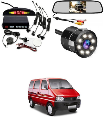 LOVMOTO Universal For Car Monitor with Reverse Parking Camera and Sensor For Ee-co Reverse Assist Camera System(1 Camera, 960 x 576)