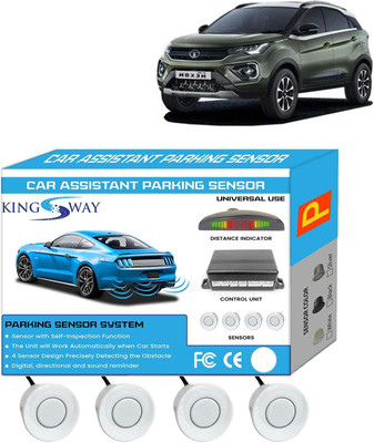 Kingsway White Reverse Parking Sensors for Nexon 2020 to 2023 White Reverse Parking Sensors for Nexon 2020 to 2023 Parking Sensor(Ultrasonic Systems)