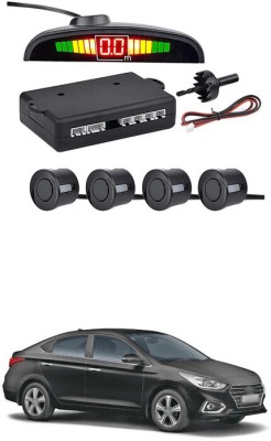 PRTEK CAR PARKING SENSORS ASSISTANT FOR Verna Car Reverse Parking Sensors Assistant BLACK_97 Parking Sensor(Electromagnetic Systems)