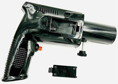 Sunvi Pyro Gun, Plastic Cold pyro Gun Slingshots(Black)