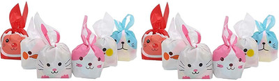 TREXEE Printed Party Bag(Multicolor, Pack of 100)