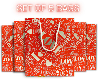 INVITEKARO Solid Party Bag(Red, Pack of 1)