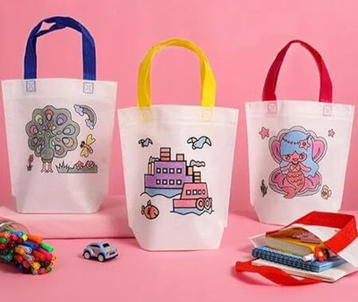 Tera13 Solid Party Bag(Multicolor, Pack of 10)