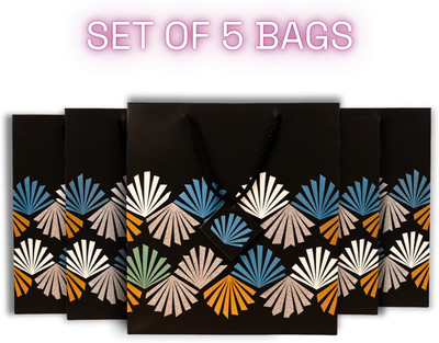 INVITEKARO Solid Party Bag(Multicolor, Pack of 5)