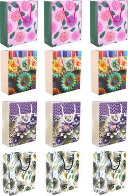 Nippy Printed Party Bag(Multicolor, Pack of 12)