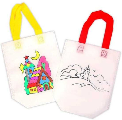 Tera13 Printed Party Bag(Multicolor, Pack of 24)