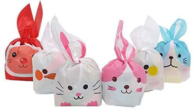 TREXEE Printed Party Bag(Multicolor, Pack of 50)