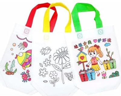 Tera13 Printed Party Bag(Multicolor, Pack of 4)