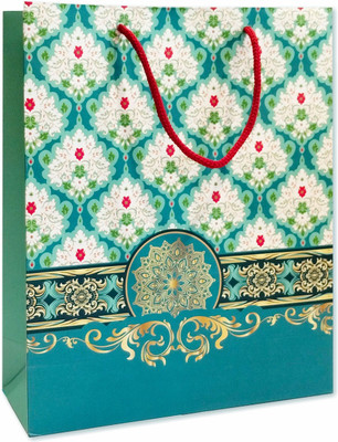 OmnipresentPack Printed Party Bag(Multicolor, Pack of 12)