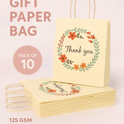 RPPackers Printed Party Bag(Multicolor, Pack of 10)