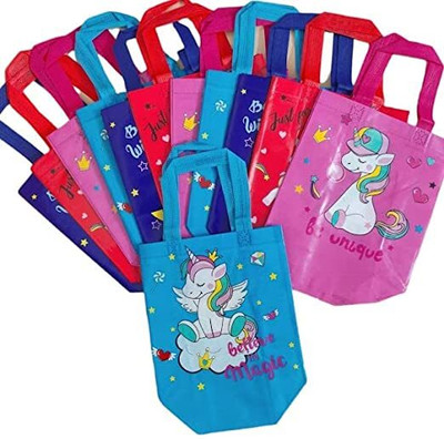Tera13 Printed Party Bag(Multicolor, Pack of 24)