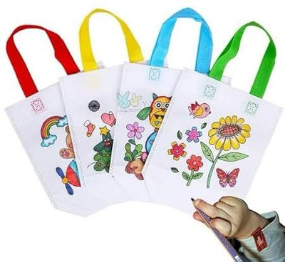 Tera13 Printed Party Bag(Multicolor, Pack of 18)