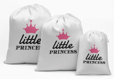 Darling Souvenir Crown & Little Princess Baby Shower Party Supply Favor Bags Gift Pouches 15 Pcs Pouch