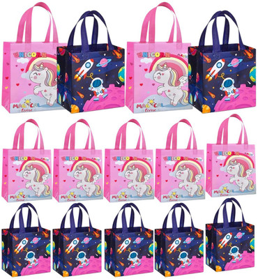 Tera13 Solid Party Bag(Multicolor, Pack of 10)