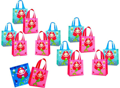 SV Traders Printed Party Bag(Multicolor, Pack of 24)