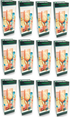 Giftcovery Printed Party Bag(Multicolor, Pack of 12)