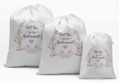 Darling Souvenir Will You Be My Bridesmaid Wedding Favor Party Supply Favor Bags 15 Pieces Pouch