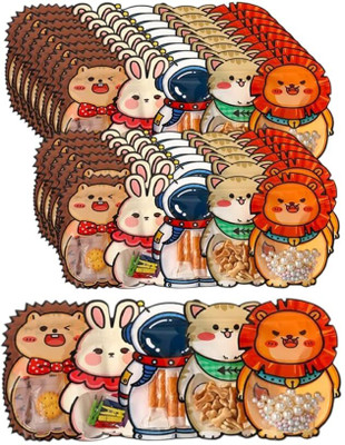 Tiny Tales Printed Party Bag(Multicolor, Pack of 50)